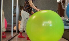 Deflate big shosu beachballs