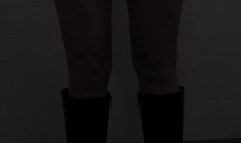 Knee Flexing - Kobe Lee Give Knee Worship to My Thigh Gap and Knee Caps In a Sexy Knee Tease With Muscle Control