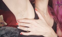 Vicky's hairy armpit JOI- Armpit Fetish, Hairy, JOI- 1080p