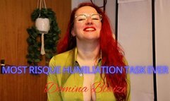 Most Risque Humiliation Task Ever