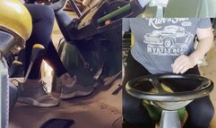 I swear this gator is on its last leg!