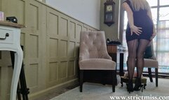 Lucy & Tamara OTK revenge spanking part one
