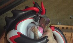 The Big Boob Dragon-Girl