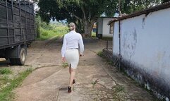 Stock in the mud whit my old chevette by joanna