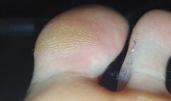 Giant Feet Crush You Under Desk