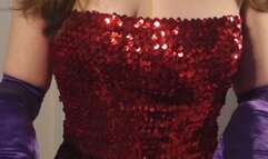 Vertical - Jessica Rabbit seduces you with a gloved handjob