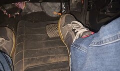 Morning drive in skate shoes