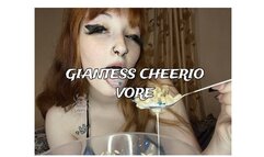 GIANTESS CHEERIO VORE