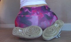 Feet Gym Nike AF1 Sneakers & Socks (mkv)