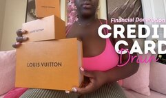 Credit Card Drain! Financial Domination