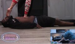 feeding you dinner while I cook ours