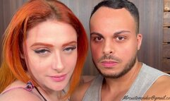 HOT REDHEAD IN DEEP KISS - NEW TOP REDHEAD - NEW MR OCT 2024 - CLIP 1