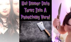 Dinner Date Turns Into a Penectomy Vore!
