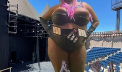 Shrinking fetish - Giantess MXDominion Teases her Tinies, mind fuck, female domination, giantess 1080