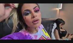 Foot fetish extreme! Horny teens love to satisfy each other with their feet!