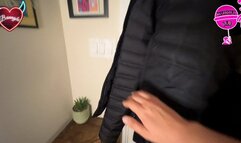 Slut gets seduced trick or treating