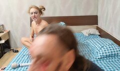 humping on monster belly ,smoking