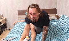 pussy and legs massage