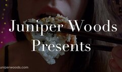 Transformed into Sushi: A Giantess's Delicious Treat