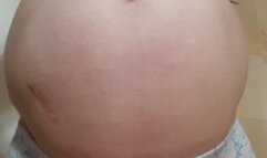 My belly button and clothes game, that couldn't withstand the pressure