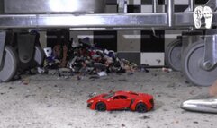 Metal Car meets metal Heels