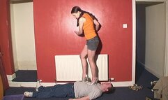 Hannah's Silver Trampling Heels