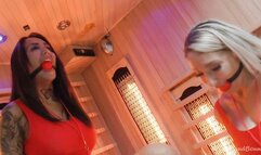 Rachel & Emma in: Turning Up the HEAT: Busty Knotted Up LifeGuard TakeOver Follows Fiendish Bandit Confrontation! (HD)