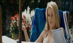 Amber Heard in pool and wearing bikini in The Stepfather