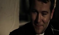 Emily Booth shows sexy cleavage in The Reverend