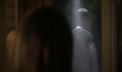 Janina Gavankar naked on the ground in True Blood