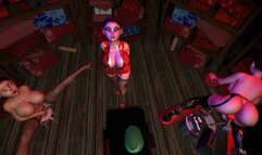 SFM 3D VR Huge Tits Midget Santa Elves Fuck Guy in Fantasy Pleasure Room