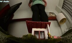 6ft Queen returns to CRUSH your little home! Giantess ATTACK! - MOV