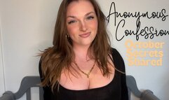 Anonymous Confessions October Secrets Shared - Public Exposure Homewrecker Blackmail Humiliation Game