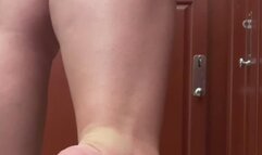 Sweaty Foot and Ankle Sock Humiliation