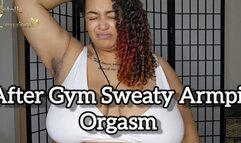 After Gym Sweaty Armpit Orgasm 4k