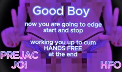 Prejac JOI game - Teased into an HFO