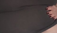 So hard to walk up stairs with my giant belly