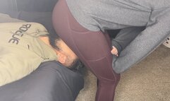 Punishing him with my farts!