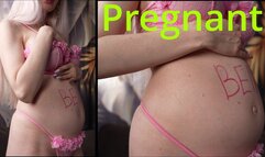 Pregnant ! Cum in my pregnant belly Ben! Dirty talk !