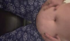 Can barely get up to bed with my huge belly after dinner