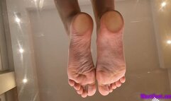 Nataly Soles on Glass - 4K MP4