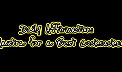Daily Affirmation: Mantra for a Best Cocksucker 12 min