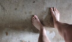 Fifi late for work and forgot shoes driving fast and aggressively barefoot *replay*