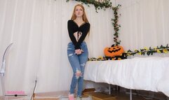 Soaked Jeans and Panties