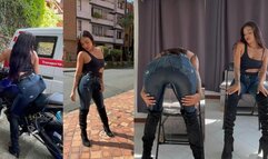 piss my jeans in the street