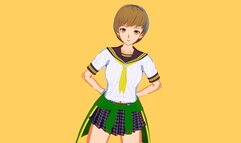 Persona 4: Chie is your FUCK-BUDDY (3D Hentai)