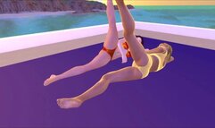 Private Yoga Instruction Turns into Lesbian Sex Fantasy