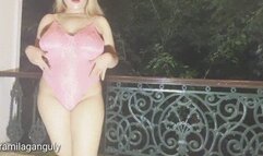 Stripped Naked, Dragged & Tied In The Balcony & Punished & Humiliated By Mistress PG