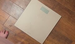 Weigh in for the first time in a year