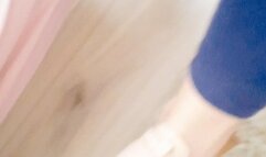 Dotted black socks and sandal